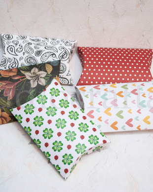 Set 5 Cutiute pillow colorate