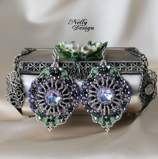 Cercei cristale Swarovski