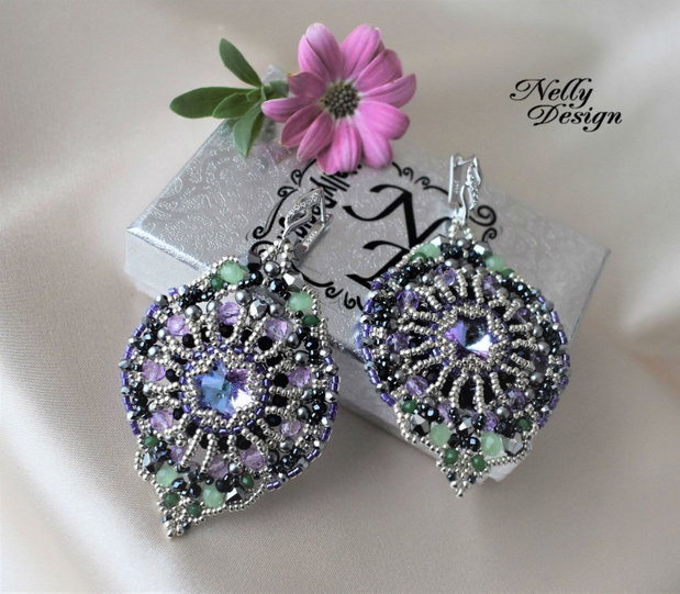 Cercei cristale Swarovski