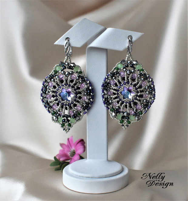 Cercei cristale Swarovski