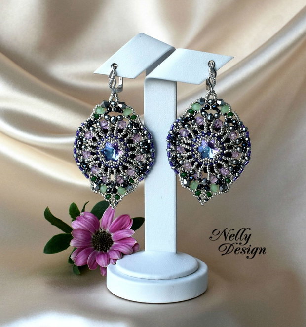 Cercei cristale Swarovski