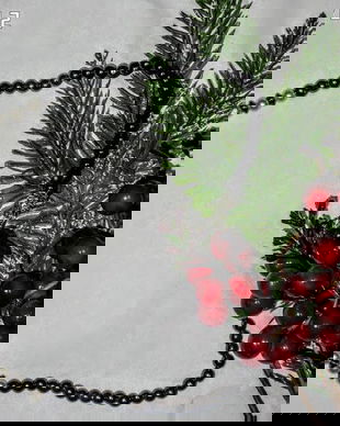 Colier  din pietre semipretioase de hematit