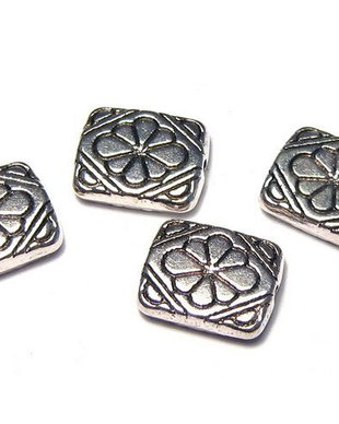 Margele din metal, bronz, 12x10 mm