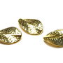 Margele din metal, auriu, 27.5x18 mm