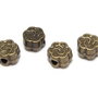 Margele din metal, bronz, 4.5x3 mm