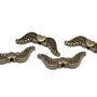 Margele din metal, bronz, aripi, 20x7 mm
