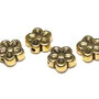 Margele din metal, auriu antichizat, 7x3.5 mm