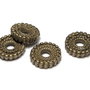 Margele din metal, bronz, 10x2 mm