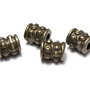 Margele din metal, bronz, 6x5 mm