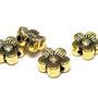 Margele din metal, auriu antichizat, 8.5 mm