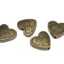 Margele din metal, bronz, 12x13 mm