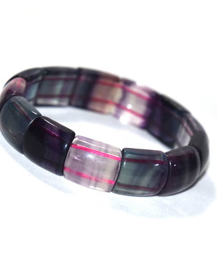 Bratara elastica din fluorit