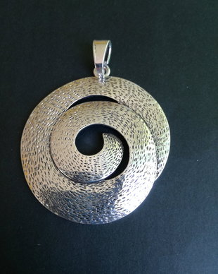 PANDANTIV SPIRALA - 72 X  60 MM