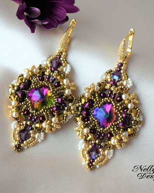 Cercei cristale Swarovski