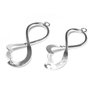 Accesoriu de agatat, argintiu, 35x12 mm