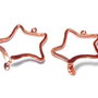 Accesoriu de agatat, rose gold, 27x25 mm