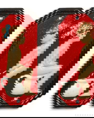 Set doua decoratiuni din fier forjat pentru baie