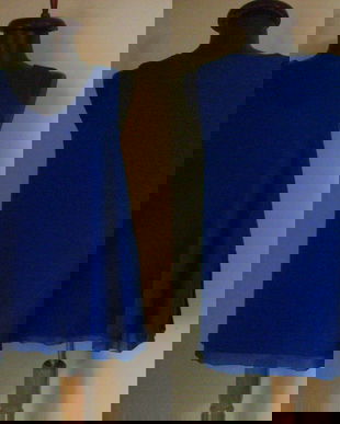 MANGO BLUZA JERSE ALBASTRU ROYAL