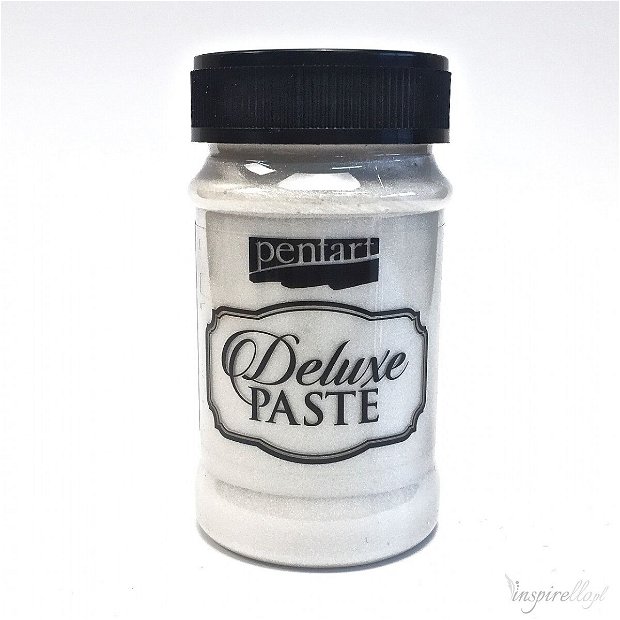 Deluxe paste (pasta metalizata)- alb perlat- 100ml