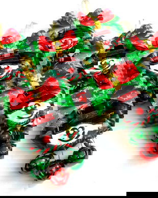 Ornament Craciun*Christmas wreath with bells*Coronita cu Om de zapada si zurgalai*Coronita colindatoare*Ornament de Iarna