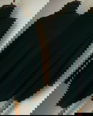 MC LORENE PULOVER VERDE OVERSIZE GULER ROLL ON