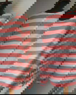 TOMMY HILFIGER BLUZA TRIPLUVOAL STRIPE