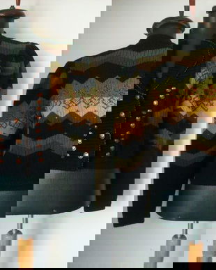 CARDIGAN BAVAREZ BROWN