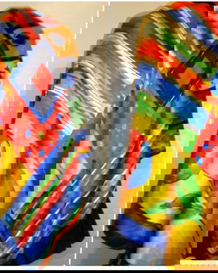 Esarfa culori vibrante