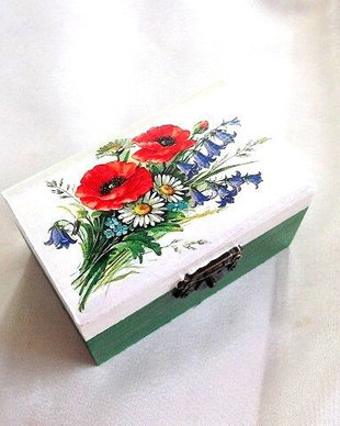 Cutie lemn decorata 35489