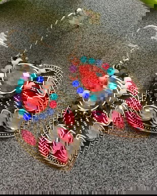 Cercei coada de paun