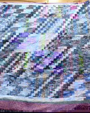 Nou-Patchwork quilt cuvertura