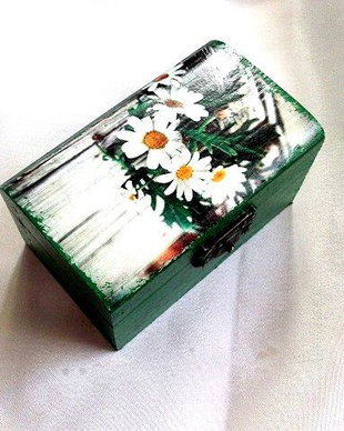 Cutie lemn decorata 35498