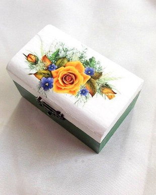 Cutie lemn decorata 35493