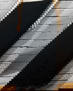 BLACK SPARKLE - FUSTA MAXI (NOUA, CU ETICHETA)