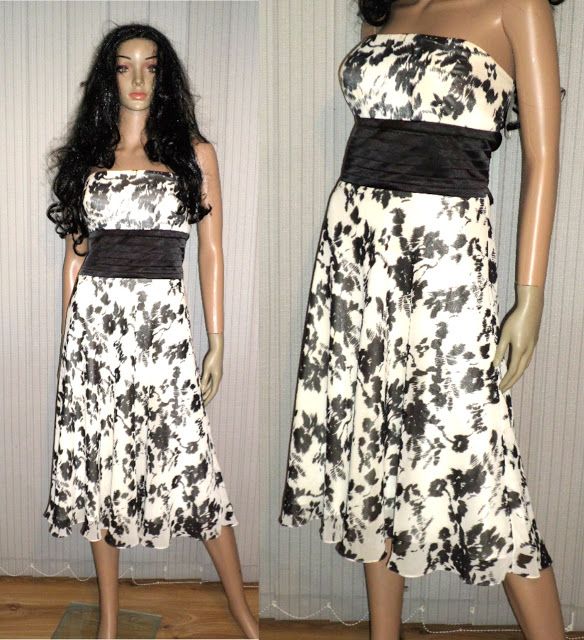 Rochie White/Black MAS 38-40