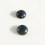 (2 bucati) Cabochon snowflake obsidian aprox 12x5 mm