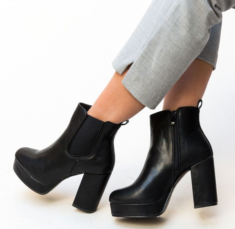 Botine Julios Negre