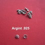 Capacel din argint .925 aprox 5.5x3 mm