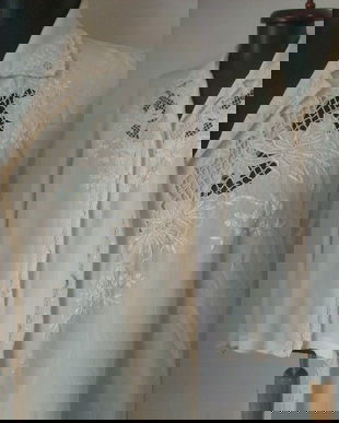 BLUZA MATASE NATURALA BRODATA MANUAL