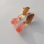Cercei cherry quartz