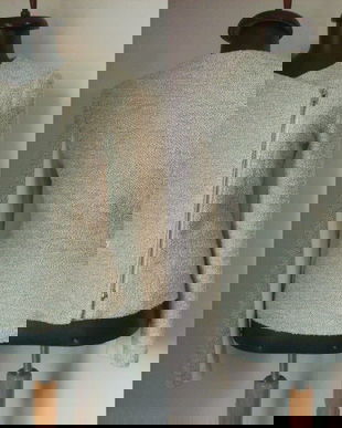 MANGO SACOU BUMBAC FIR LAME ARGINTIU