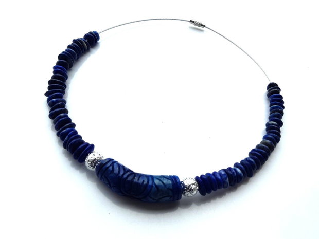 Colier lapis lazuli