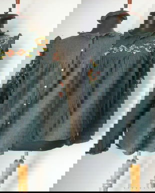 ZARA BLUZA FINET BRODERIE