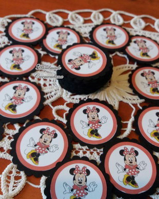 Ecuson / brosa Minnie Mouse