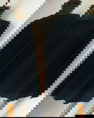 HALLHUBER BLUZA MATASE NATURALA BLEUMARIN