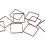 Link din alama, cupru, 15x15 mm