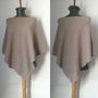 ETERNA PONCHO CASMIR CIOCOLATA