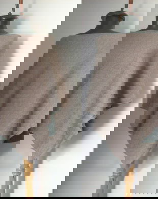 ETERNA PONCHO CASMIR CIOCOLATA