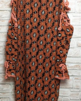 Bluză,rochie tricotată și croșetată