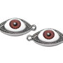 Link metalic, gunmetal, 31x13x7 mm